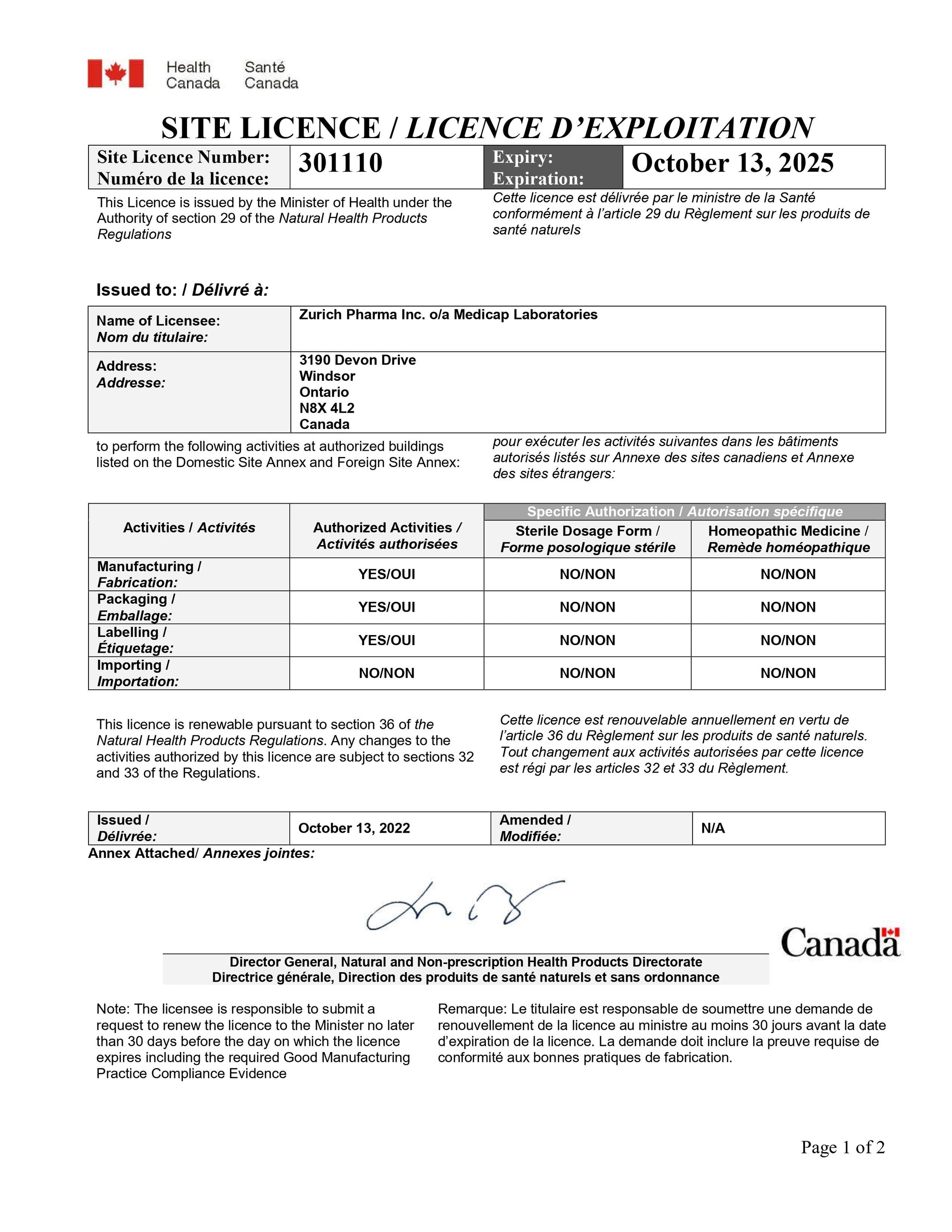 Medicap Laboratories is a contract manufacturer of Dietary and Nutritional Supplement products, located in Windsor, Ontario, Canada. It specializes in Contract Manufacturing, Formulation Development Regulatory Affairs Consulting, Private Labeling, Technical Writing, Storage and Fulfillment